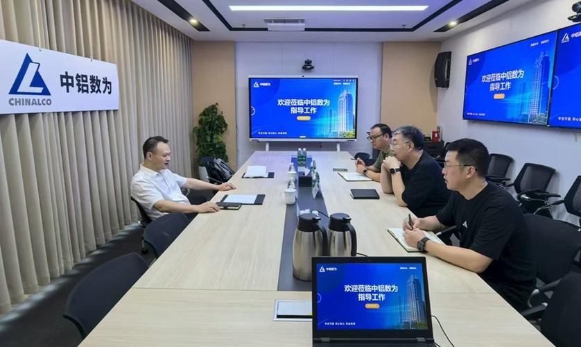 省政府驻沈阳办事处赴中铝数为(成都)科技有限责任公司调研推动数字化